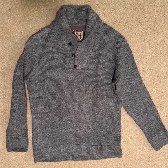 Relwen Old Salt Shawl Collar Sweater - Picture 2 of 6